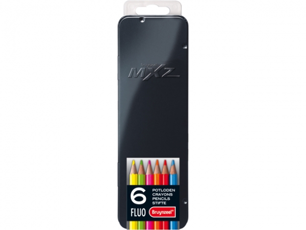 مداد رنگي فلورسنت 6 رنگ MXZ -6516M06